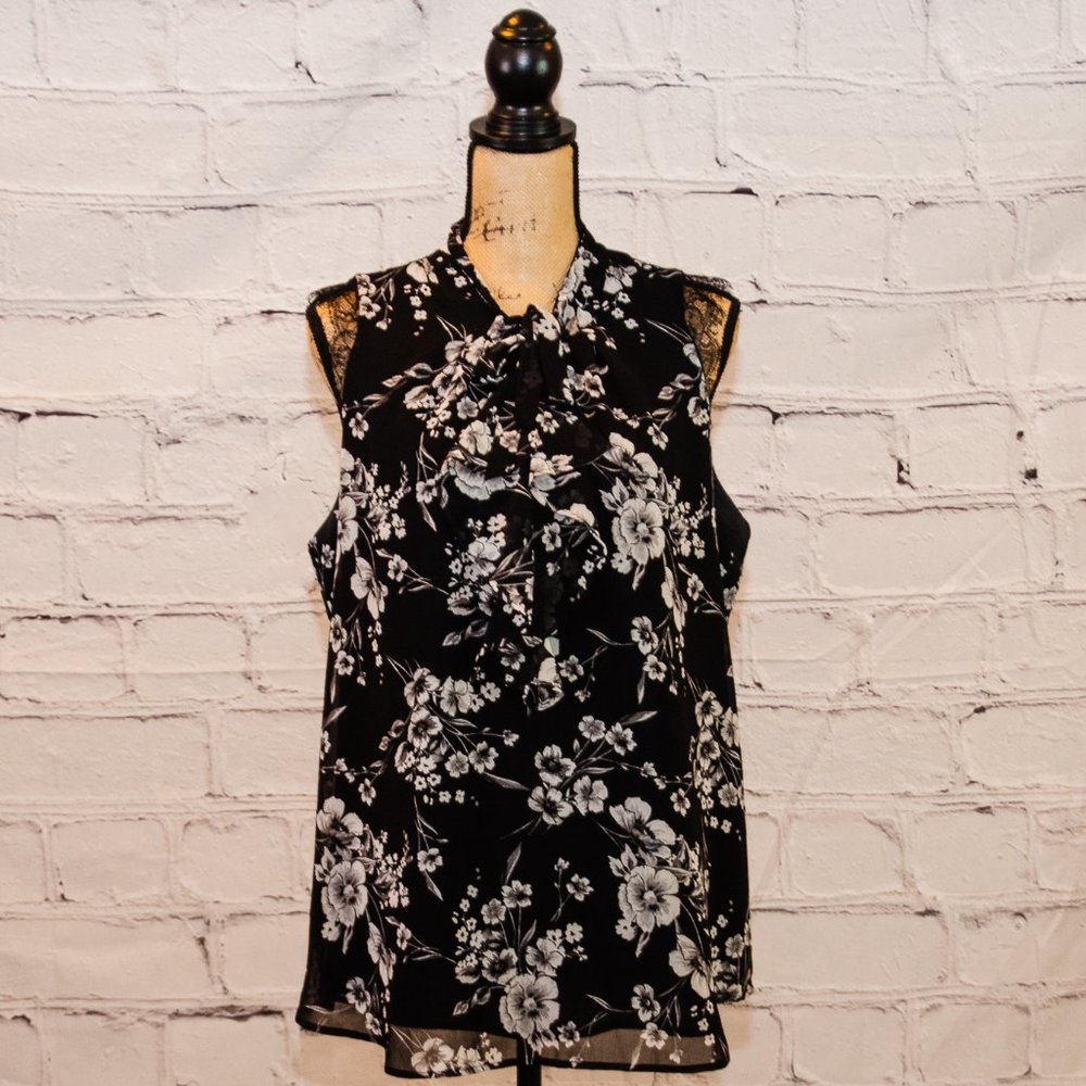 White House Black Market (WHBM) Sleeveless Blouse